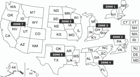 Skeet Zones Map